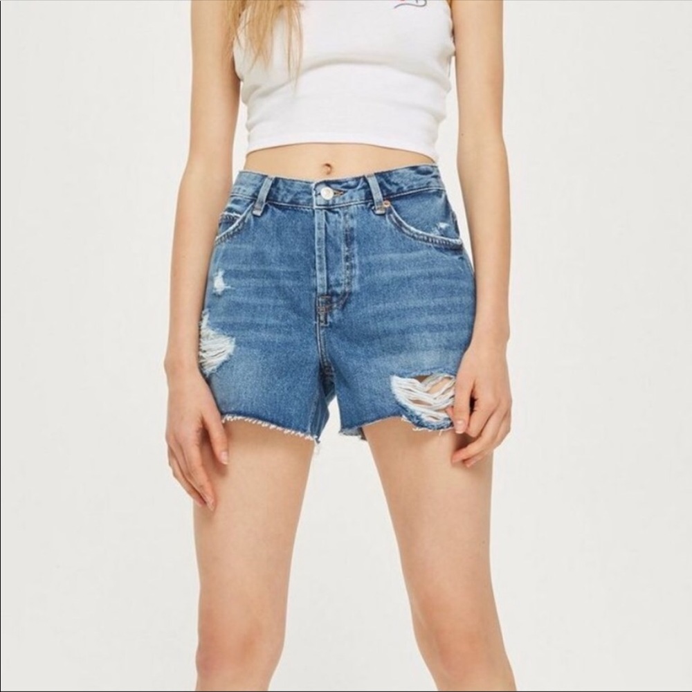 Topshop Ashley Jean Shorts